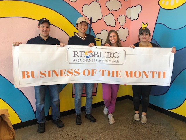 Crush Employees with Business of the month banner December 2022